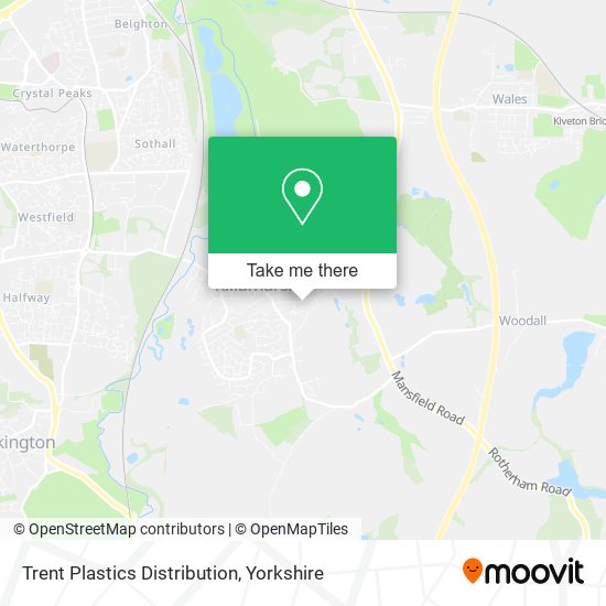 Trent Plastics Distribution map