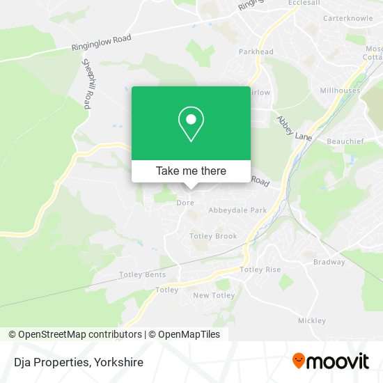 Dja Properties map