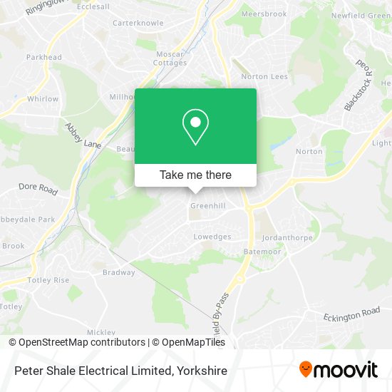 Peter Shale Electrical Limited map