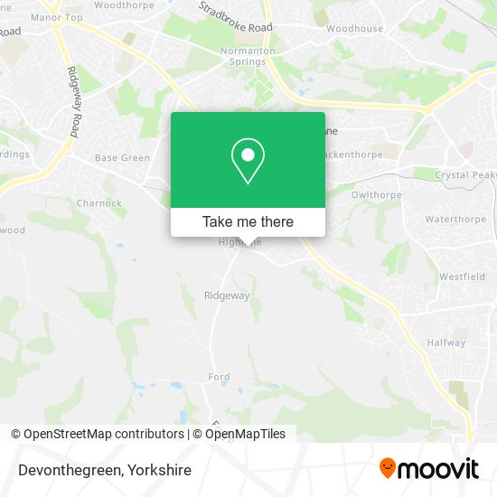 Devonthegreen map