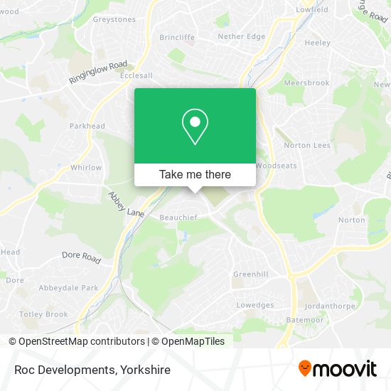 Roc Developments map