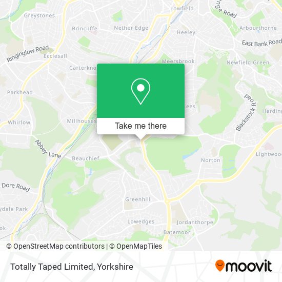 Totally Taped Limited map