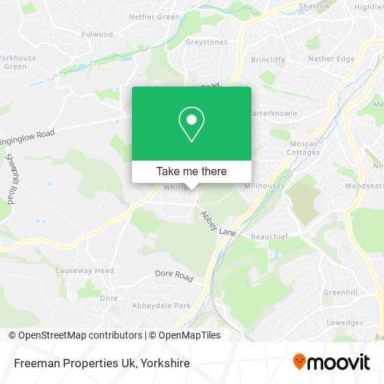 Freeman Properties Uk map