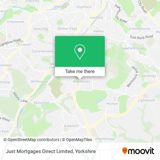 Just Mortgages Direct Limited map