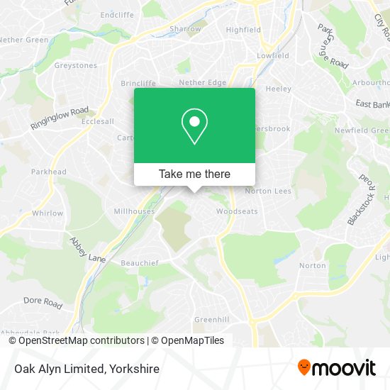 Oak Alyn Limited map