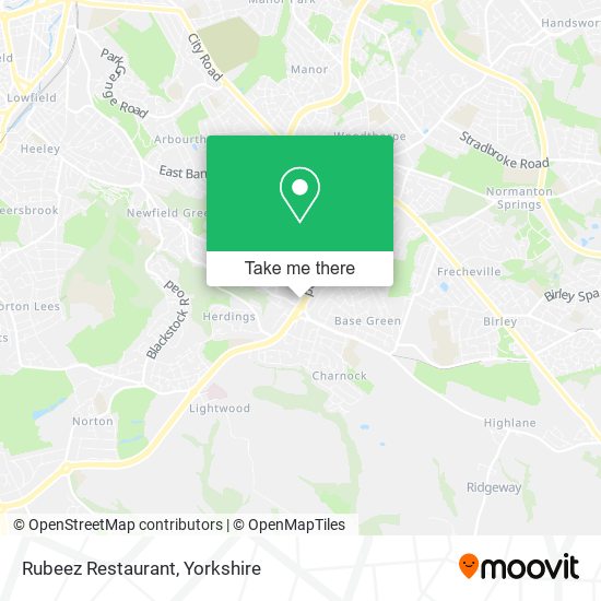 Rubeez Restaurant map