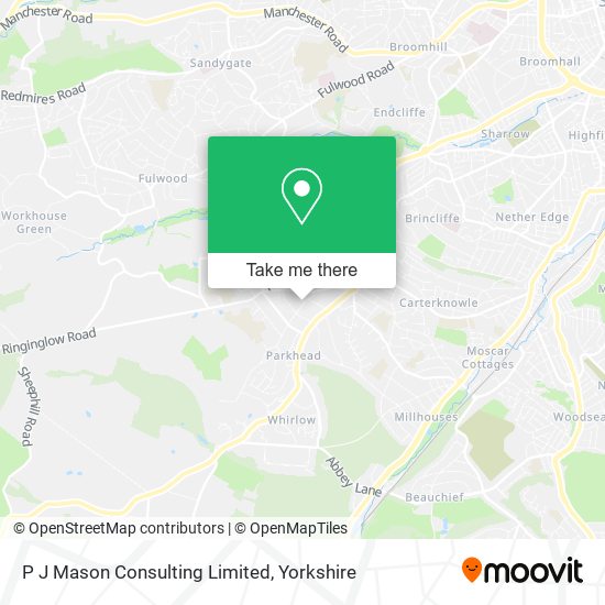 P J Mason Consulting Limited map