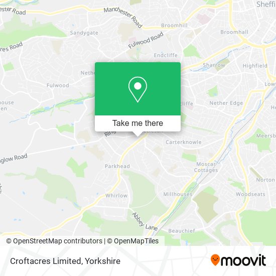 Croftacres Limited map