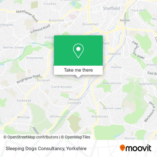 Sleeping Dogs Consultancy map