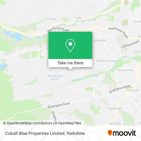 Cobalt Blue Properties Limited map