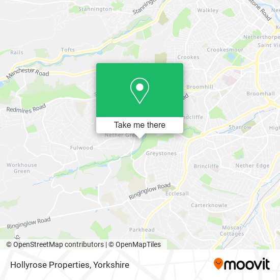 Hollyrose Properties map