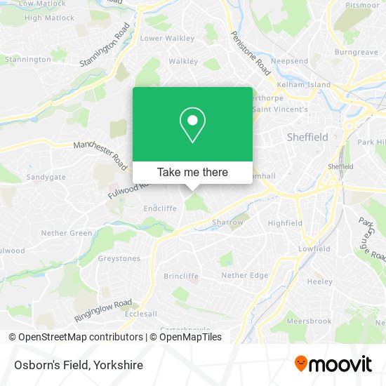 Osborn's Field map