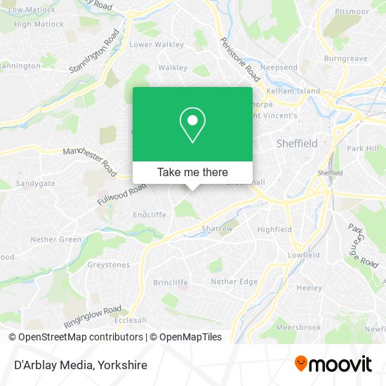 D'Arblay Media map