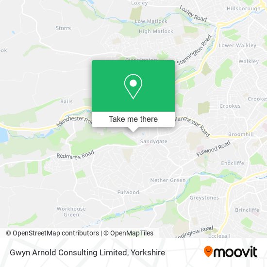 Gwyn Arnold Consulting Limited map