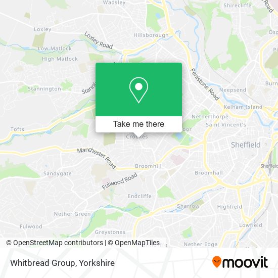 Whitbread Group map