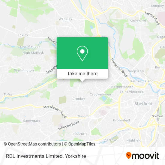 RDL Investments Limited map