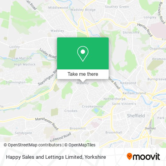 Happy Sales and Lettings Limited map