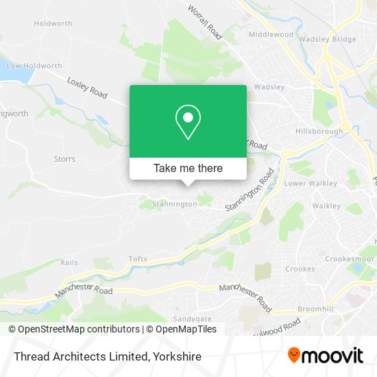 Thread Architects Limited map