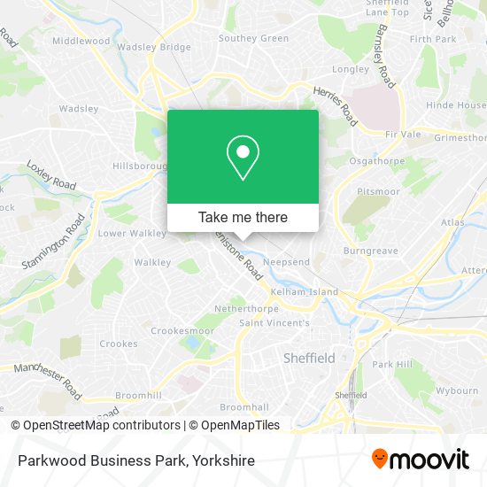 Parkwood Business Park map