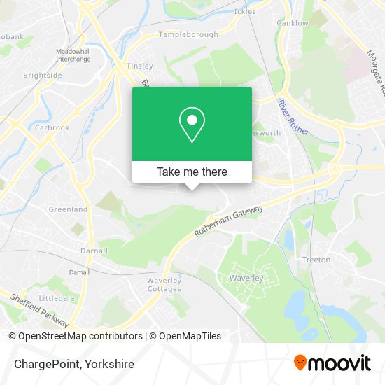ChargePoint map