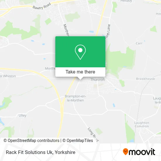 Rack Fit Solutions Uk map
