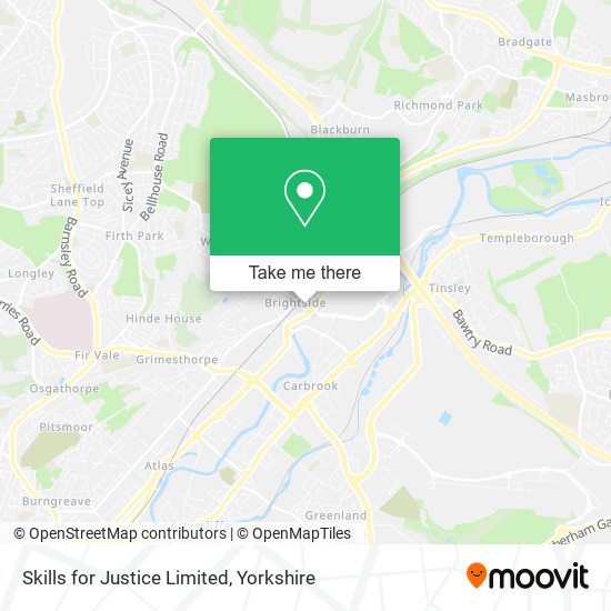 Skills for Justice Limited map