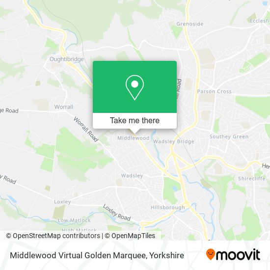 Middlewood Virtual Golden Marquee map