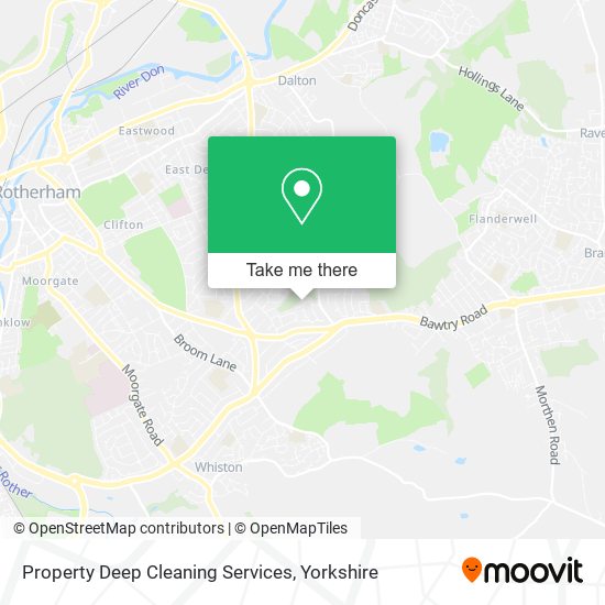 Property Deep Cleaning Services map