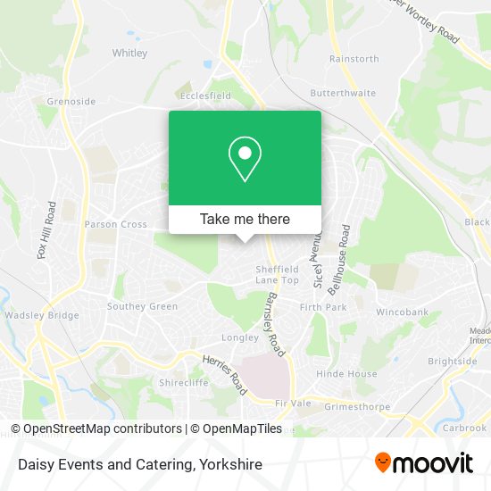 Daisy Events and Catering map