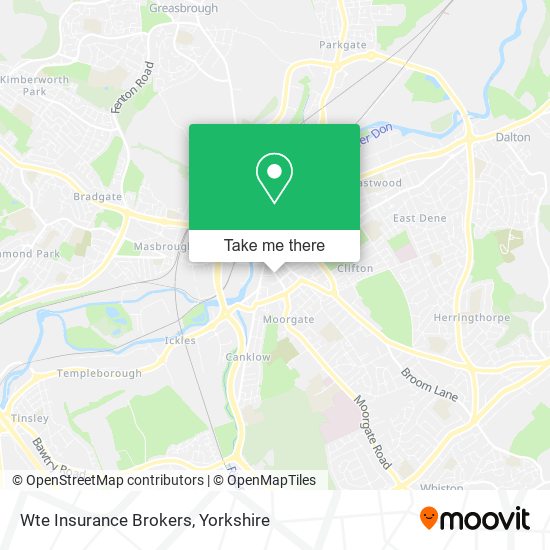 Wte Insurance Brokers map