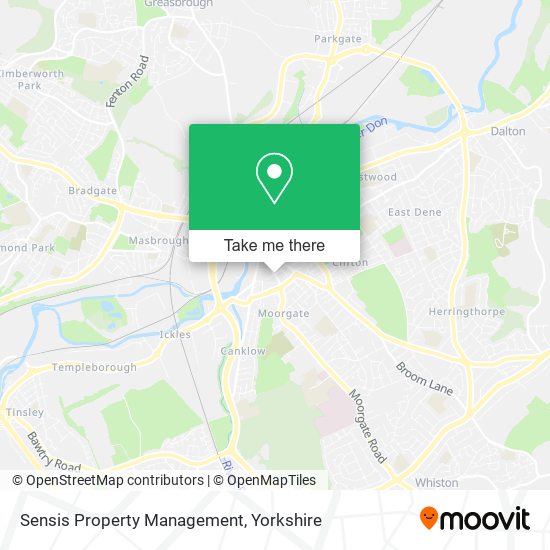 Sensis Property Management map