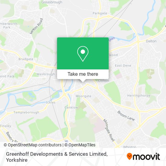 Greenhoff Developments & Services Limited map