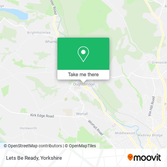 Lets Be Ready map