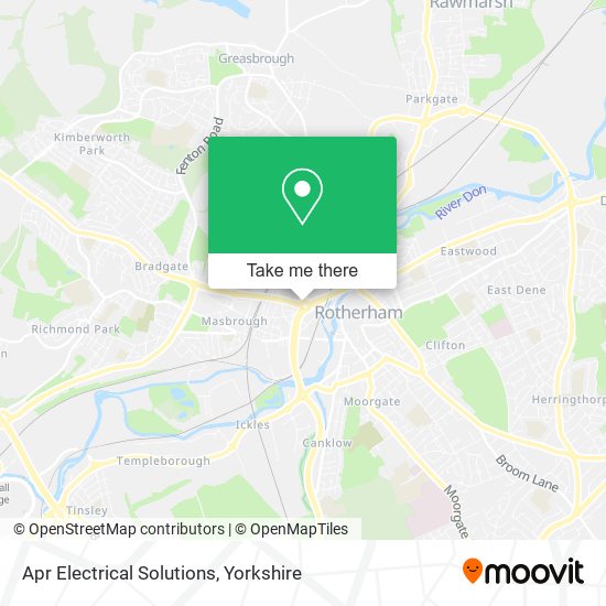 Apr Electrical Solutions map