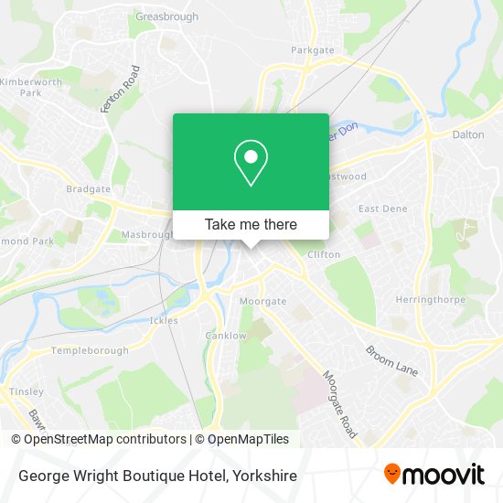 George Wright Boutique Hotel map