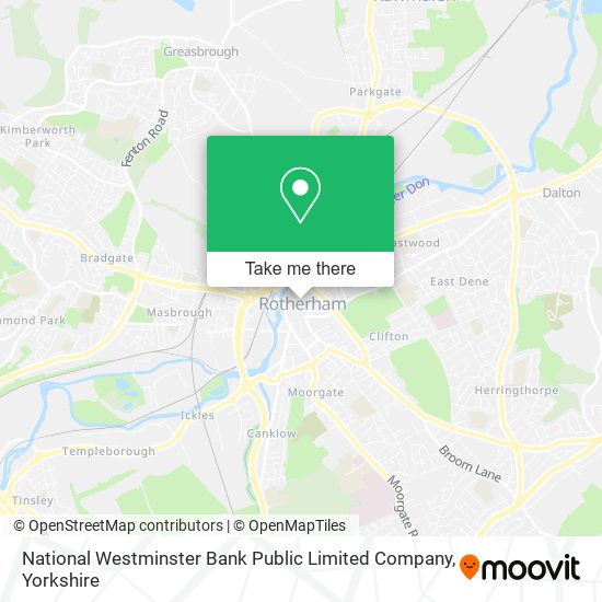 National Westminster Bank Public Limited Company map