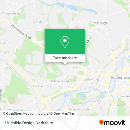 Mudslide Design map