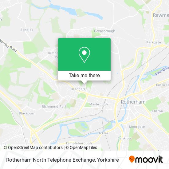 Rotherham North Telephone Exchange map
