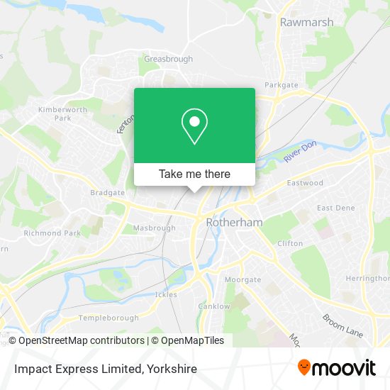 Impact Express Limited map