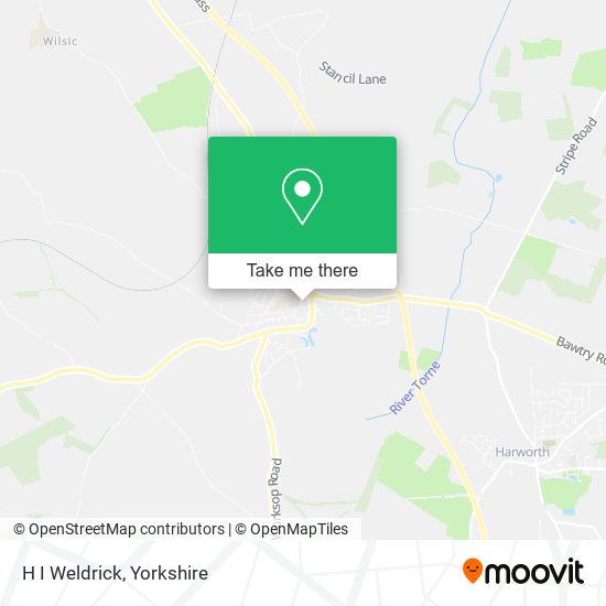 H I Weldrick map