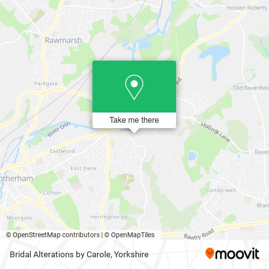 Bridal Alterations by Carole map