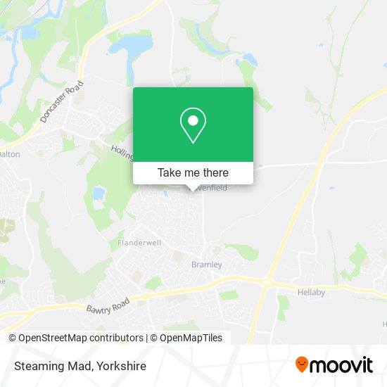 Steaming Mad map