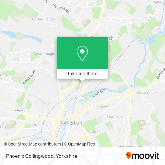 Phoenix Collingwood map