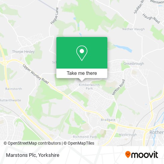 Marstons Plc map