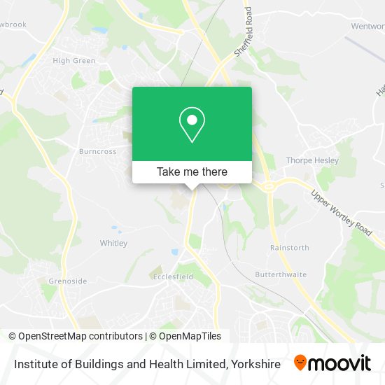 Institute of Buildings and Health Limited map