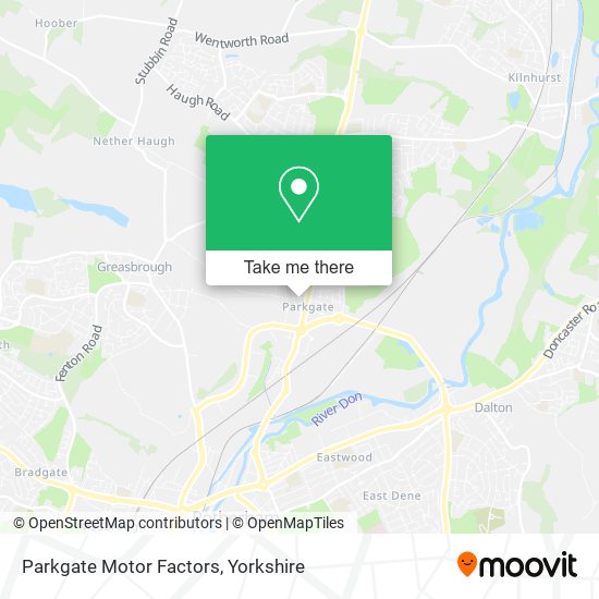 Parkgate Motor Factors map
