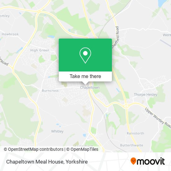 Chapeltown Meal House map