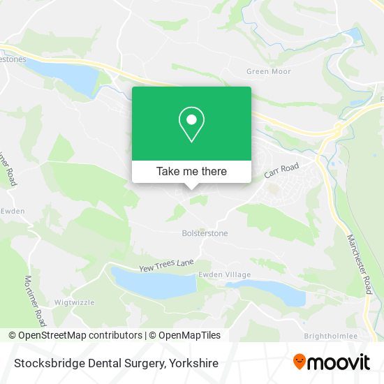 Stocksbridge Dental Surgery map