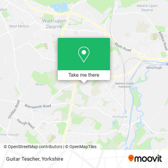 Guitar Teacher map