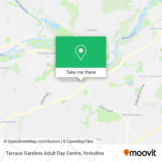 Terrace Gardens Adult Day Centre map
